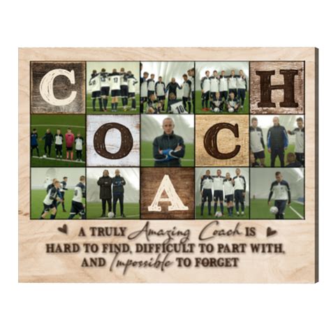 photo gifts for coaches